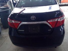 2015 TOYOTA CAMRY, BLACK, LE, 2.5L, AT, Z25989